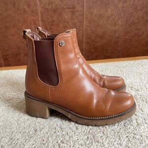 Pitillos Spanish Leather Booties Size 40